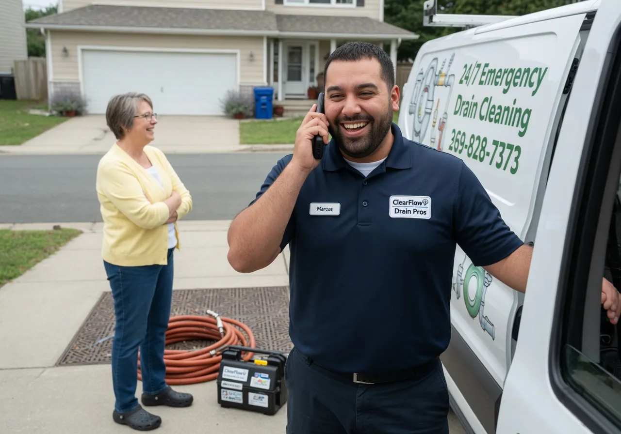 Clogged Drain Removal in Hudsonville, MI